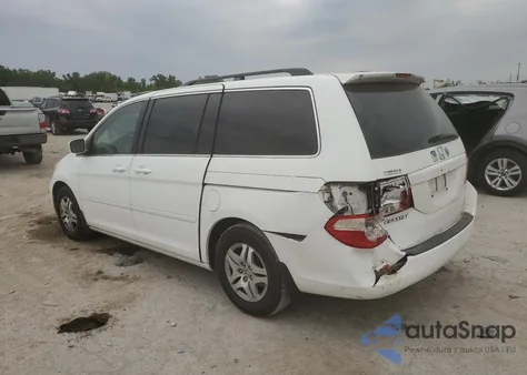 2007 Honda Odyssey Ex из США, поврежденный, VIN 5FNRL38437B141275